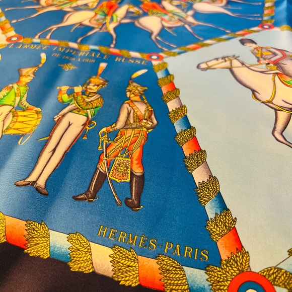 Vintage Hermès Silk Scarf - Picture 1 of 9